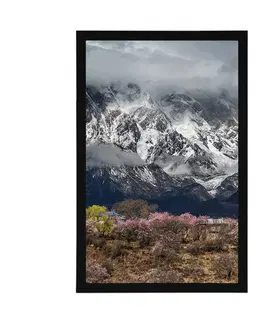 Příroda Plakát jedinečná horská krajina
