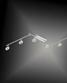 LED bodová svítidla PAUL NEUHAUS LED bodové lištové svítidlo, 6-ramenné, nastavitelné 3000K PN 6787-96