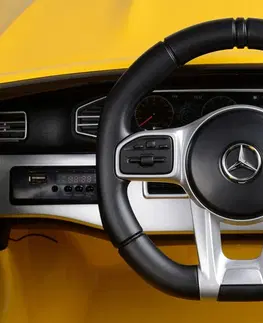 Hračky Dětské elektrické autíčko Mercedes-Benz W166 žlutá