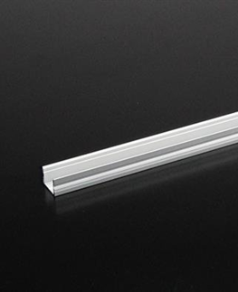 Profily Light Impressions Reprofil U-profil vysoký AU-02-15 stříbrná mat elox 2000 mm 970161