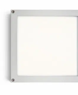 LED venkovní stropní svítidla RED - DESIGN RENDL RENDL SCOTT stropní stříbrnošedá 230V LED 9.8W IP54 3000K R10552