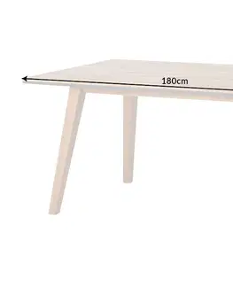 Zahradní stolky LuxD Designový zahradní stůl Gavino 180 cm akácie