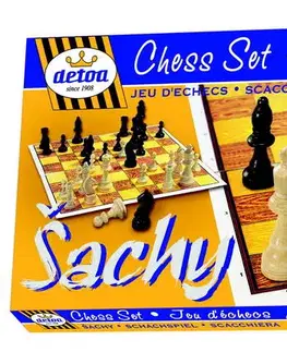 Hračky společenské hry DETOA - Šachy STEUTON