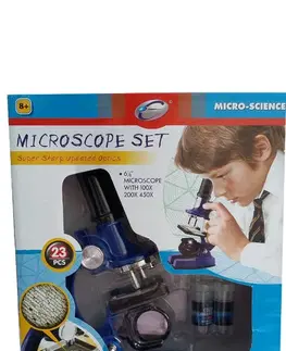 Hračky MAC TOYS - Mikroskop 100/200/450x