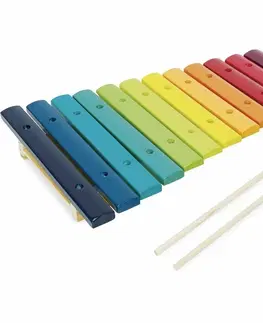 Dětské hudební hračky a nástroje Vilac Xylofon Rainbow
