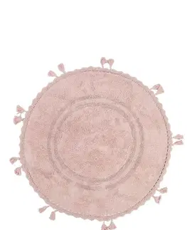 Koupelnové předložky L'essentiel Koupelnová předložka Olivid 100 cm růžová