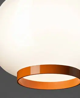 Závěsná světla Foscarini Foscarini Chouchin Reverse 1 LED závěsné oranžová