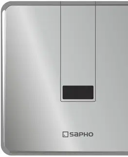Pisoáry SAPHO Podomítkový automatický splachovač pro urinál 24V DC, nerez lesk PS002