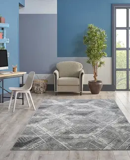 Moderní koberce Dizajnový koberec s geometrickým vzorom Šířka: 80 cm | Délka: 150 cm