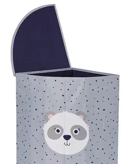 Boxy na hračky LOVE IT STORE IT - Box na prádlo, rohový, Happy Kids - Panda