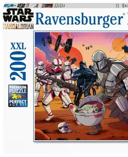 Hračky puzzle RAVENSBURGER - Star Wars: Mandalorian 200 dílků