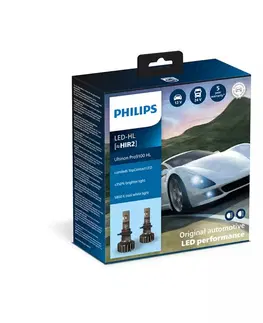 Autožárovky Philips HIR2 12V/24V PX22D Ultinon Pro9100 HL LED 5800K NOECE 2ks PH 11012U91X2