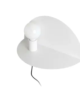Moderní nástěnná svítidla FARO NIT Left nástěnná lampa, bílá