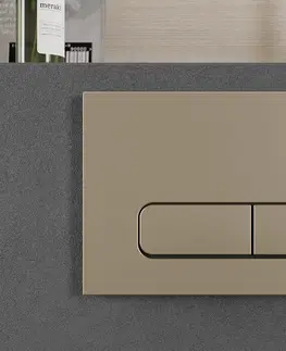 Záchody MEXEN FenixTlačítko 02 zlato flush /kompatibilní s Geberit Sigma UP300 a UP320/ 600204
