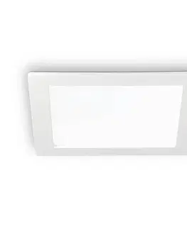 Podhledové světlo Ideallux LED stropní světlo Groove square 16,8x16,8 cm