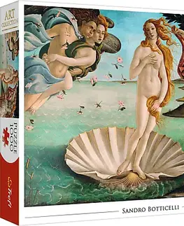 Hračky puzzle TREFL - Puzzle 1000 Art Collection - Zrození Venuše, Sandro Botticelli