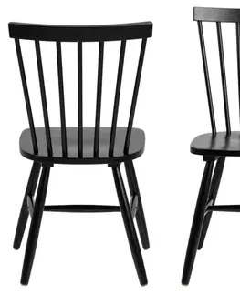 Židle Actona Jídelní židle Riano černá