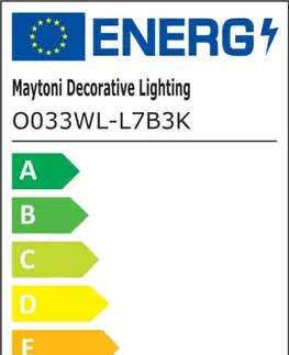 LED venkovní nástěnná svítidla MAYTONI Nástěnné svítidlo Mezzo O033WL-L7B3K