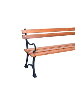 Lavice dřevěné ArtRoja Parková lavice FSC s opěrkami