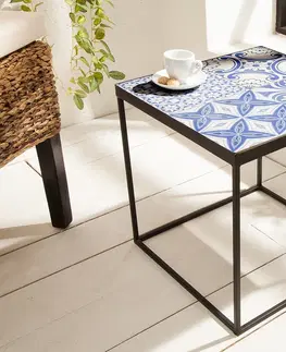Luxusní a designové příruční stolky Estila Designový příruční stolek Marrakesch 40cm
