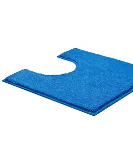 Koberce a koberečky Grund Koupelnová předložka k WC Roman modrá, 50 x 50 cm