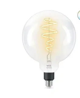 LED žárovky LED Žárovka WiZ Tunable White Filament 8718699786731 E27 G200 6,5-40W 470lm 2700-6500K, stmívatelná
