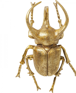 Dekorativní předměty KARE Design Nástěnná dekorace Atlas Beetle - zlatá