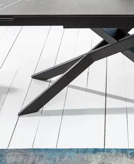 Jídelní stoly LuxD Roztahovací keramický stůl Natasha 180-220-260 cm grafit