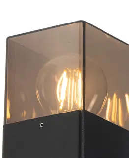 Venkovni nastenne svetlo Venkovní nástěnné svítidlo černé IP44 se soumrakovým spínačem - Dánsko