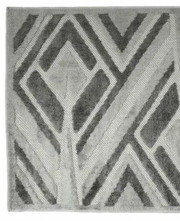 Koberce a koberečky Kontrast Koberec AZAM IV 80x140 cm šedý