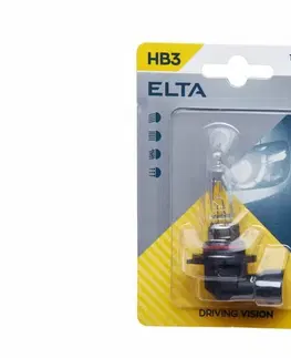 Autožárovky ELTA HB3 12V 60W P20d 1ks blistr
