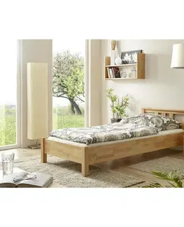 Jednolůžkové postele Postel Z Masívu Merci 90x200cm