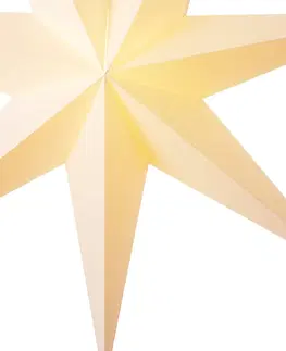 Vánoční světelná hvězda Markslöjd Papírová hvězda Duva k zavěšení, 100 cm