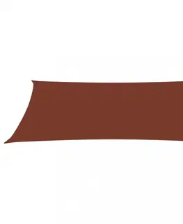 Stínící textilie Stínící plachta obdélníková 6 x 8 m oxfordská látka Dekorhome Červená