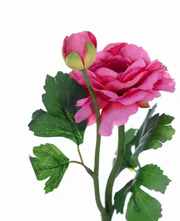 Umělé květiny Květina um. Camellia Pink 36cm