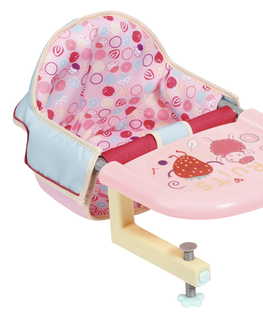 Hračky panenky ZAPF - Baby Annabell Jídelní židlička s uchycením na stůl
