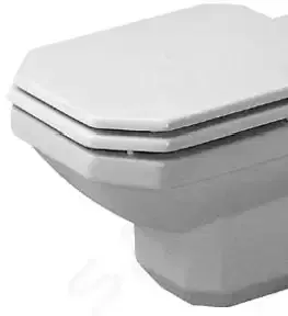 Záchody DURAVIT 1930 Závěsné WC, WonderGliss, bílá 01820900001
