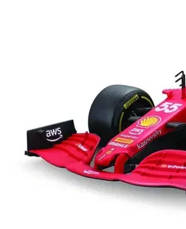 Hračky BBURAGO - 1:18 Ferrari Racing - SF21 - #55 Carlos Sainz