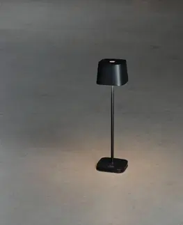 Venkovní osvětlení terasy Konstsmide LED stolní lampa Capri-Mini venkovní, černá