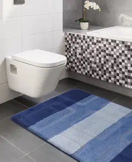 Koupelnové předložky Modré protiskluzové koberečky do koupelny