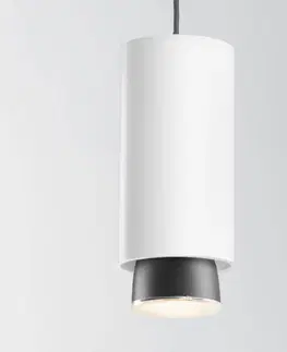 Závěsná světla Fabbian Fabbian Claque závěsné světlo LED 20 cm bílé