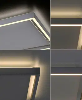 Chytré osvětlení PAUL NEUHAUS, Q-KAAN, LED stropní svítidlo, ocel, Smart Home ZigBee 2700-5000K 6532-55