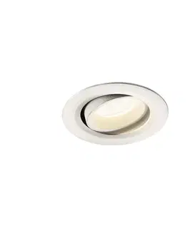 LED podhledová svítidla SLV BIG WHITE NUMINOS MOVE XS zápustné stropní svítidlo bílé 4000 K 20° 1005599