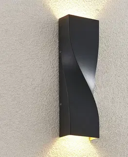 Venkovní nástěnná svítidla Lucande Venkovní nástěnné svítidlo Lucande Tibelya LED