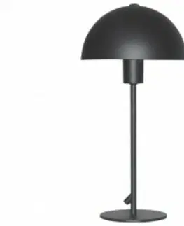 Lampy na noční stolek Sessak Stylová kovová stolní lampa Valentin - pr. 200 x 400 mm, 40 W, černá SE VALPM