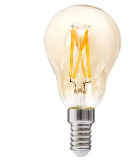 Žárovky DekorStyle LED žárovka Amber Straight 2W E14 teplá bílá
