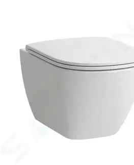 Záchody Laufen Lua Závěsné WC, Rimless, bílá H8200800000001