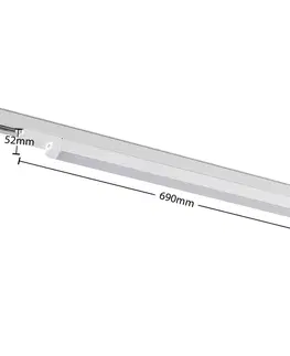 Svítidla pro 3fázový kolejnicový systém Arcchio Arcchio Harlow LED svítidlo bílá 69cm 3 000 K