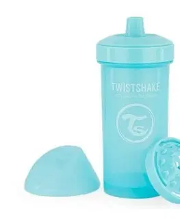 Boxy na svačinu Twistshake Netekoucí láhev s pítkem 360 ml 12 m+, modrá