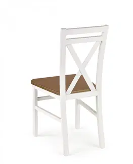 Židle HALMAR Jídelní židle Mariah 2 bílá/olše